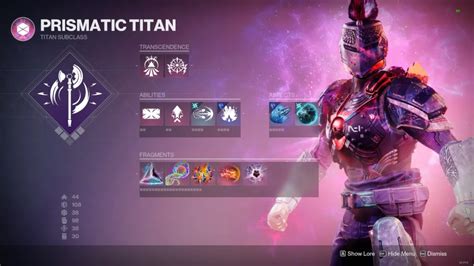 best titan prismatic build.